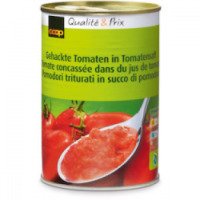 Томаты резаные в томатном соке Coop Qualite&Prix