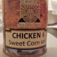 Суп Asian Sun с курицей и сладкой кукурузой