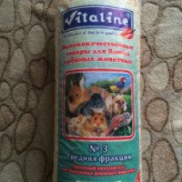 Древесный наполнитель для содержания домашних животных Vitaline