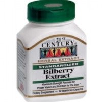 БАД 21st Century Bilberry Extract