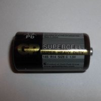 Батарейки GP Supercell R14 солевые