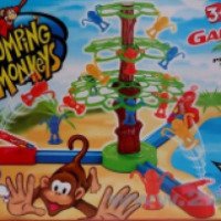 Настольная игра 4KIDS International "Прыгающие обезьянки"
