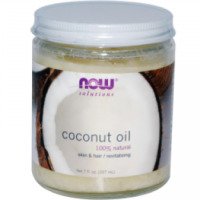 Кокосовое масло Now Foods "100% Natural Coconut Oil"
