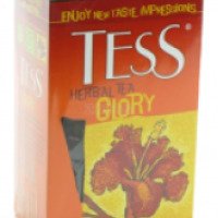 Травяной чай Tess Glory со вкусом и ароматом вишни и корицы