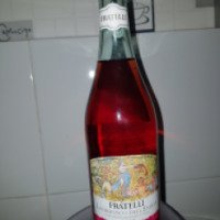 Вино игристое жемчужное полусладкое розовое FRATELLI LAMBRUSCO DELL EMILIA