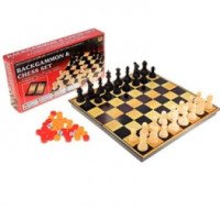 Складной набор Intellect games "Chess Set" 3 в 1