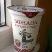 Болгарское кисело краве мляко Meggle "Божана"