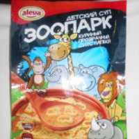 Суп быстрого приготовления детский Aleva "Зоопарк"