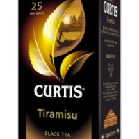 Чай черный в пакетиках Curtis Tiramisu