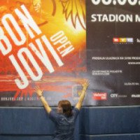 Концерт "Bon Jovi" на стадионе "Максимир" 