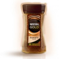 Молотый кофе в растворимом Nescafe Gold Barista