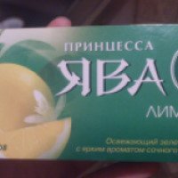 Зеленый чай "Принцесса Ява" с лимоном