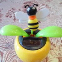 Игрушка декоративная Flip-Flap "Пчела" на солнечном элементе