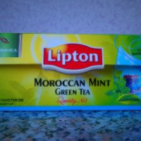 Чай зеленый Lipton Moroccan Mint