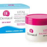 Смягчающий восстанавливающий крем для нормальной и комбинированной кожи Dermacol Vital Balance Cream