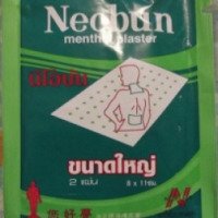 Обезболивающий ментоловый тайский пластырь Необун Таиланд