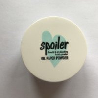 Пудра Tony Moly Oil paper powder Spoiler