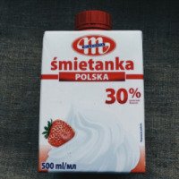 Сливки 30% "Mlekovita"