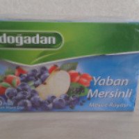 Чай в пакетиках фруктово-ягодный Dogadan "Yaban Mersinli"