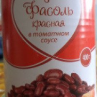 Красная фасоль в томатном соусе "Луч"