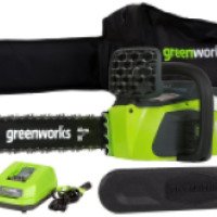 Аккумуляторная цепная пила GreenWorks 20077