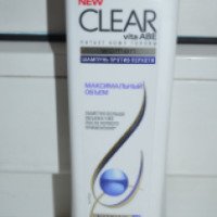 Шампунь от перхоти Clear Vita Abe максимальный объем для тонких и ослабленных волос и жирной кожи головы