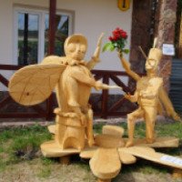 Фестиваль деревянной скульптуры "Лукоморье" (Россия, Савватеевка)