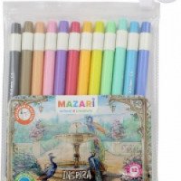 Механические цветные карандаши Mazari INSPIRA 12 цветов