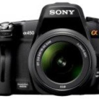 Цифровой зеркальный фотоаппарат Sony Alpha DSLR-A450 Kit