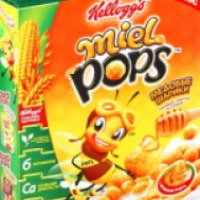 Медовые шарики Kellogg's Miel Pops на завтрак