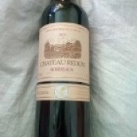 Красное вино сухое Chateau Redon Bordeaux