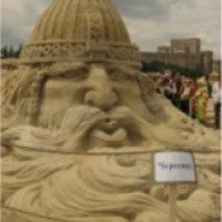 Выставка песочных скульптур "Сказочный городок" (Украина, Харьков)