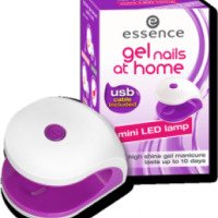 Лампа для гелевых покрытий Essence gel nails at home mini led lamp