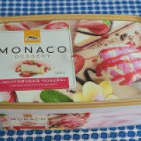Мороженое Три медведя "Monaco Dessert" Клубничный чизкейк