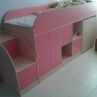 Кровать-чердак Формула мебели "Астра мини"