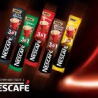 Кофе Nescafe 3 в 1 со вкусом вишни