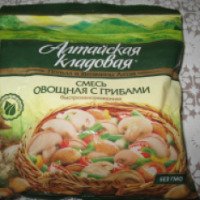 Быстрозамороженная смесь овощная с грибами " Алтайская кладовая