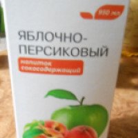 Напиток сокосодержащий Яблочно-персиковый с мякотью Абсолютно для всех