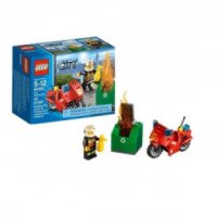 Игровой набор Lego City "Пожарный на мотоцикле"