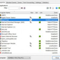 Windows 7 Firewall Control Plus - программа для Windows