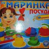 Посуда детская игрушечная Технок "Маринка"