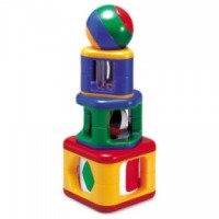 Развивающая пирамидка с шаром Tolo Toys