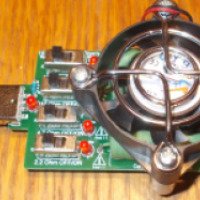 Регулируемая нагрузочная USB-схема с резисторами Hidance GLDZ-4-Fan