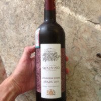 Вино красное полусладкое Шалвино "Алазанская долина"