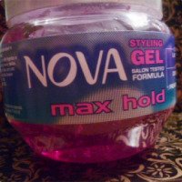 Гель для укладки волос Nova Max hold