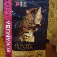Корм для кошек Eukanuba Adult 1+ с ягненком