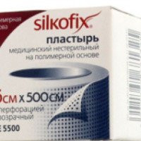 Пластырь медицинский нестерильный Silkofix на полимерной основе