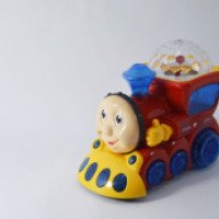 Транспортная игрушка Happy&Train Паровозик Томас Light Train