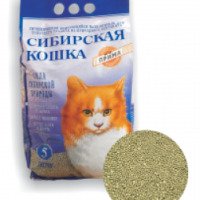 Комкующийся наполнитель для кошачьего туалета Сибирская кошка "Прима"