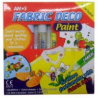 Краска-клей Amos Faberdec для ткани